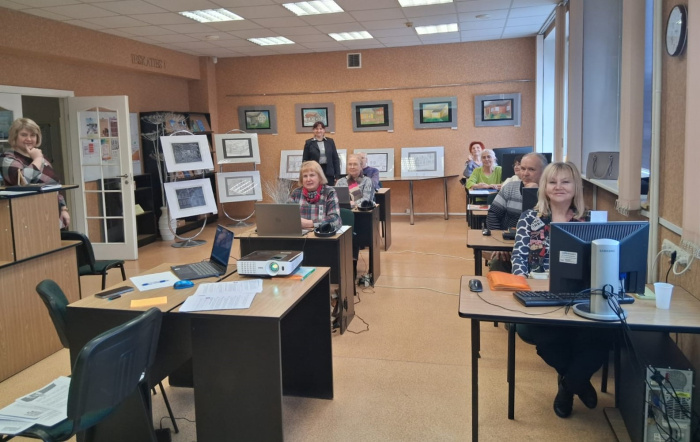 Apmācības Krāslavas novada bibliotēkā